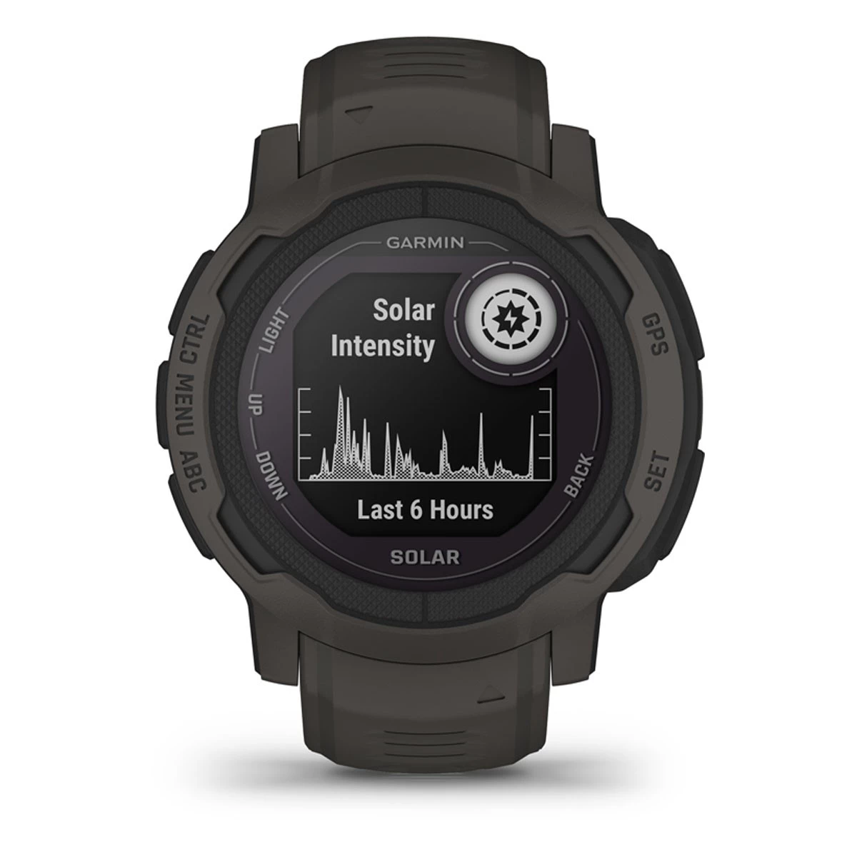 Garmin Instinct 2 Solar GPS Watch Graphite 2 Garmin Instinct 2 Solar GPS Watch Graphite - Image 2
