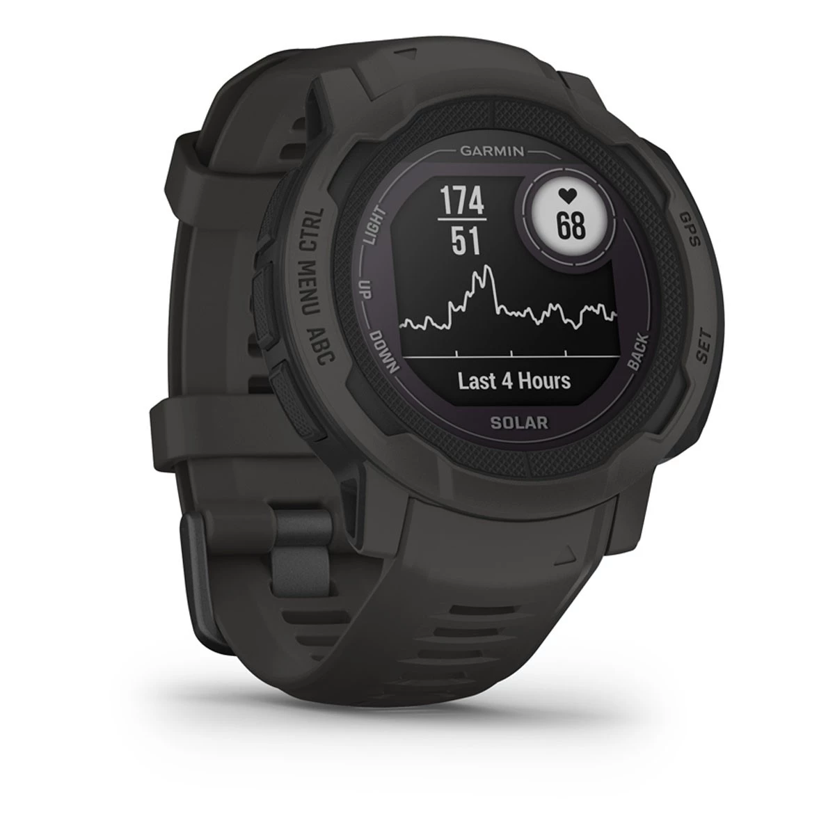 Garmin Instinct 2 Solar GPS Watch Graphite 4 Garmin Instinct 2 Solar GPS Watch Graphite - Image 4