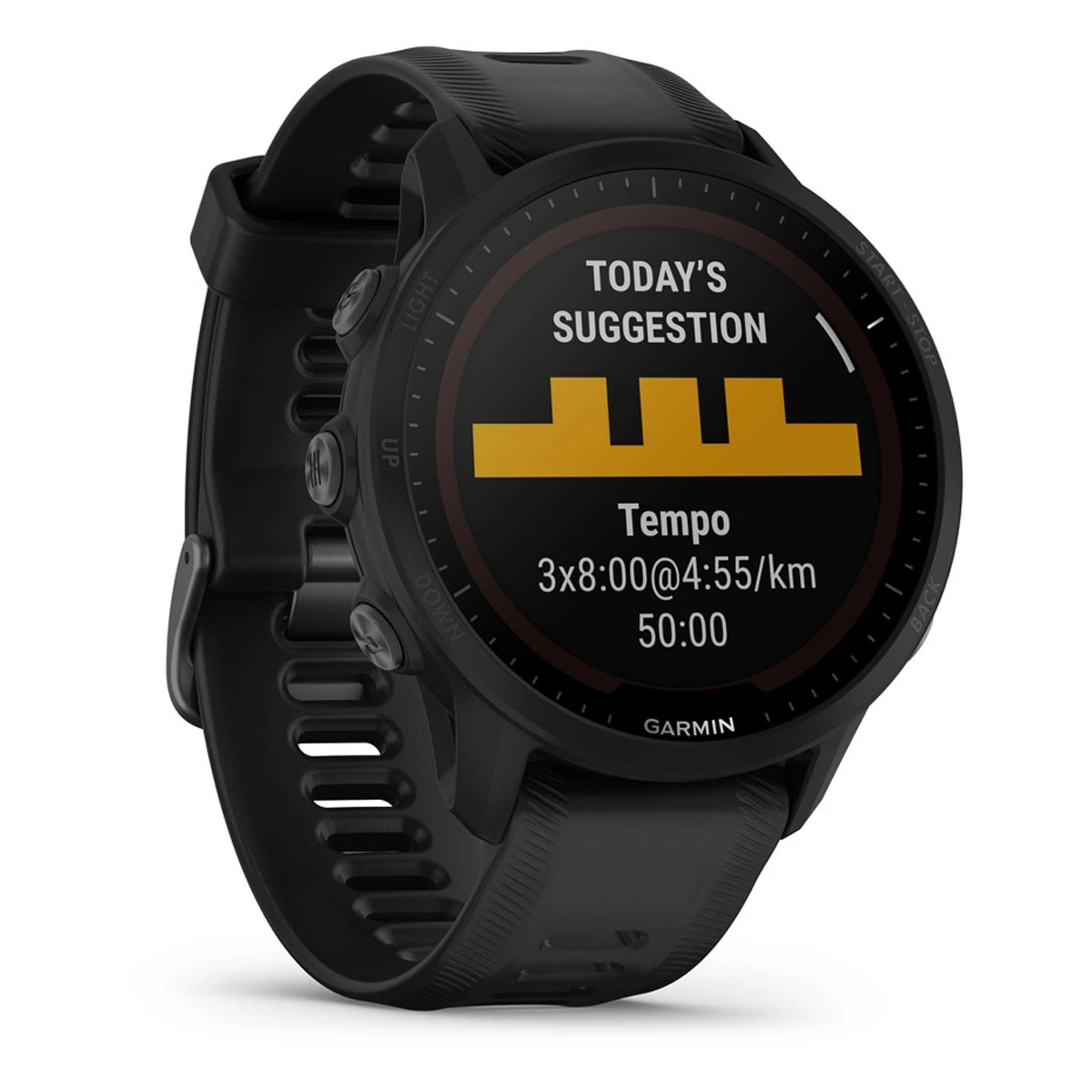 Garmin Forerunner 955 Solar GPS Watch Black 3 Garmin Forerunner 955 Solar GPS Watch Black - Image 3