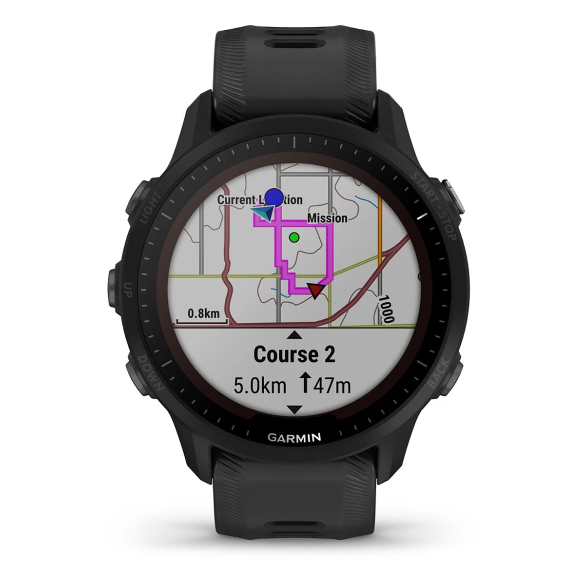 Garmin Forerunner 955 Solar GPS Watch Black 4 Garmin Forerunner 955 Solar GPS Watch Black - Image 4