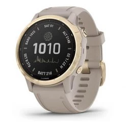 Garmin Fenix 6S Pro Solar Edition GPS Watch Sand/grey