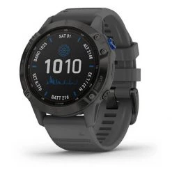 Garmin Fēnix® 6 Pro Solar Edition GPS Watch Black/slate Grey